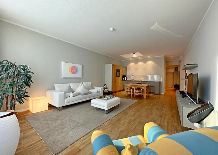Moderne Ferienwohnung An Der Promenade Von Westerland